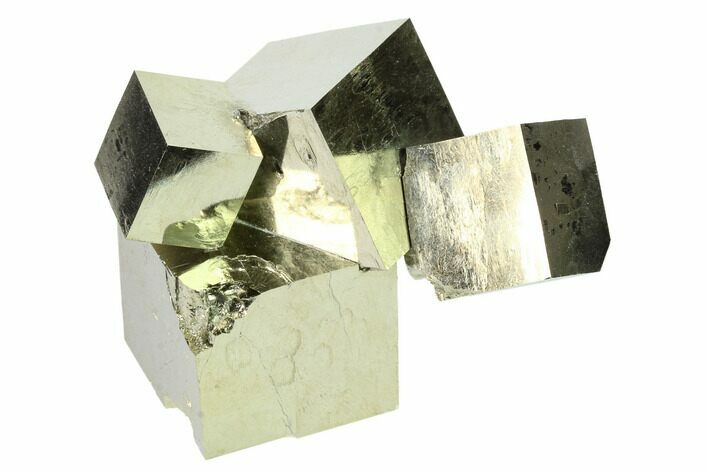 Natural Pyrite Cube Cluster - Spain #168623